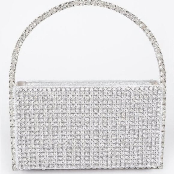 Oversized Rhinestone Shoulder Bag - Picture 4 of 4